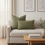 Alder Cushion Cover in Sage