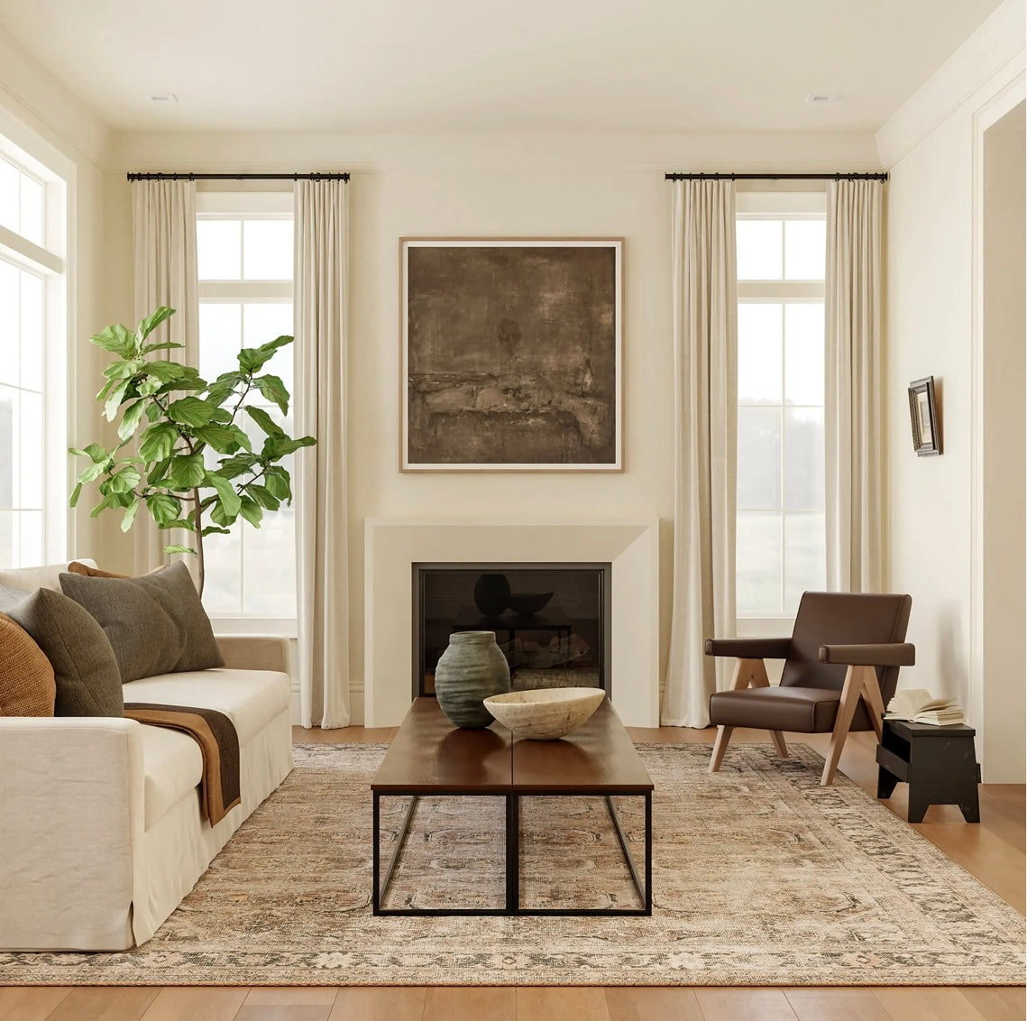 Rumi Rug in Cinnamon