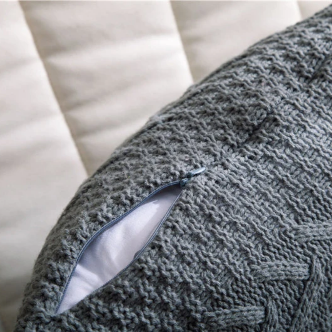 Morgan Knitted Cushion Cover