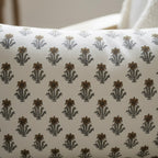 Kirana Lumbar Cushion Cover in Marigold