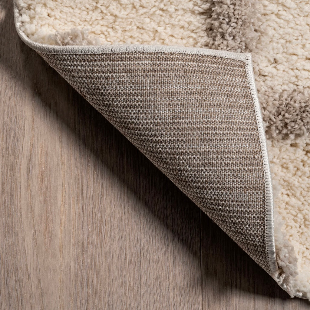 Morgan Shag Rug in Ivory/ Natural