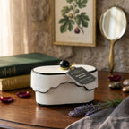 Paddywax Chérie Ceramic Candle in Black Fig & Olive