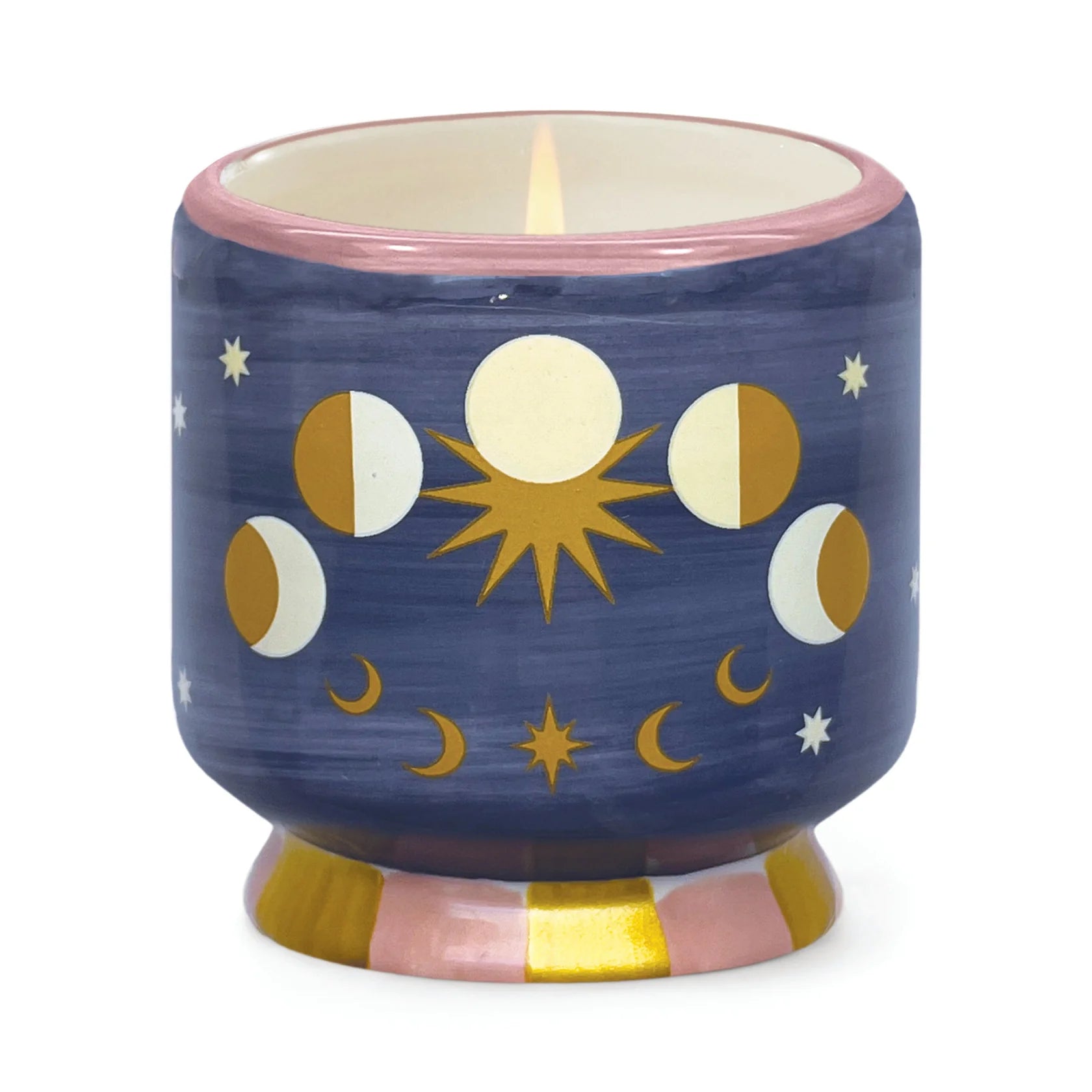 Adopo Ceramic Candle in Jasmine & Rose