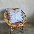 Sekar Cushion Cover in Blue Meadow
