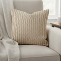 Barley Cushion Cover in Beige/ Ivory