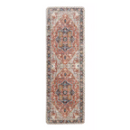 Mira Rug in Red Navy