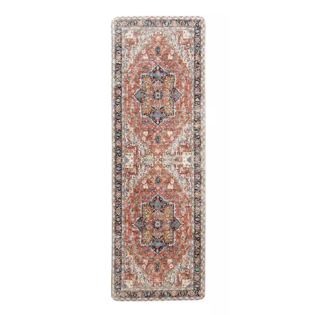 Mira Rug in Red Navy