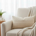 Willow Cushion Cover in Natural