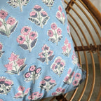 Sekar Cushion Cover in Blue Meadow