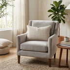 Alder Cushion Cover in Ivory