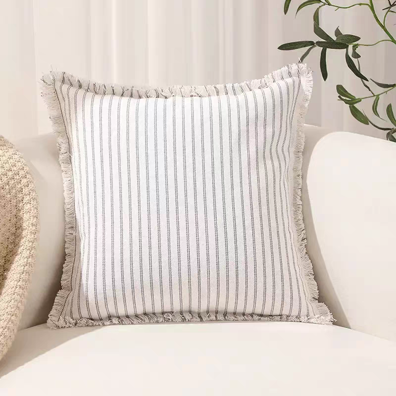 Eloise Cushion Cover in Khaki