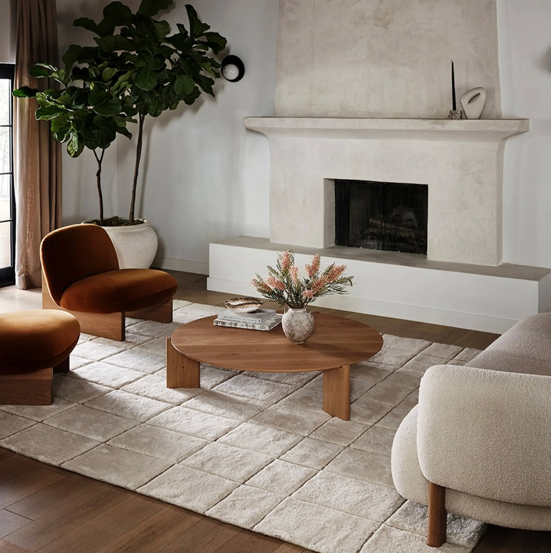 Eira Rug in Ivory