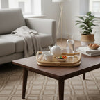 Anyam Rectangular Rattan Tray