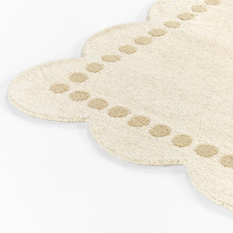 Lullaby Wool Rug in Ivory