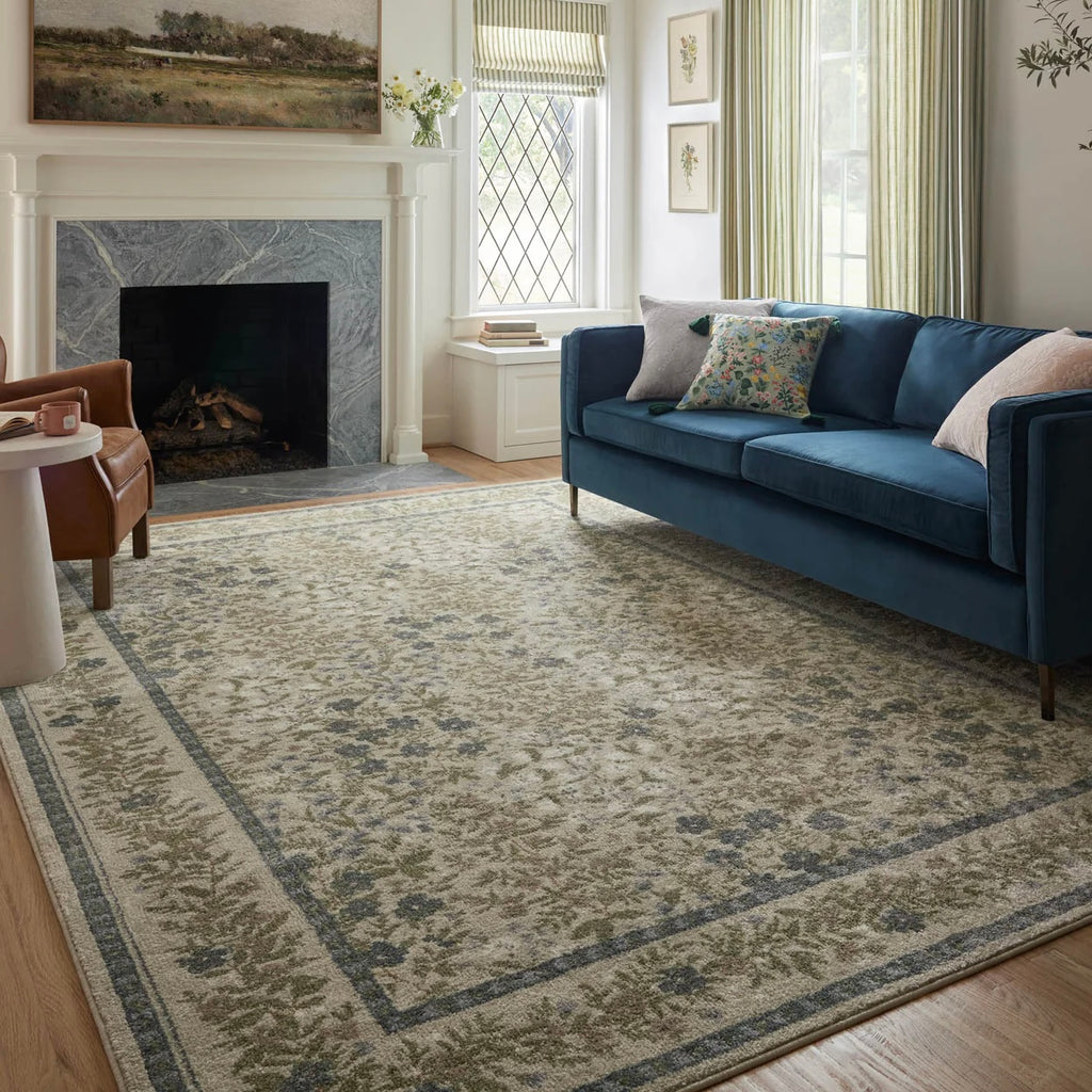 Provence Garden Rug in Cream