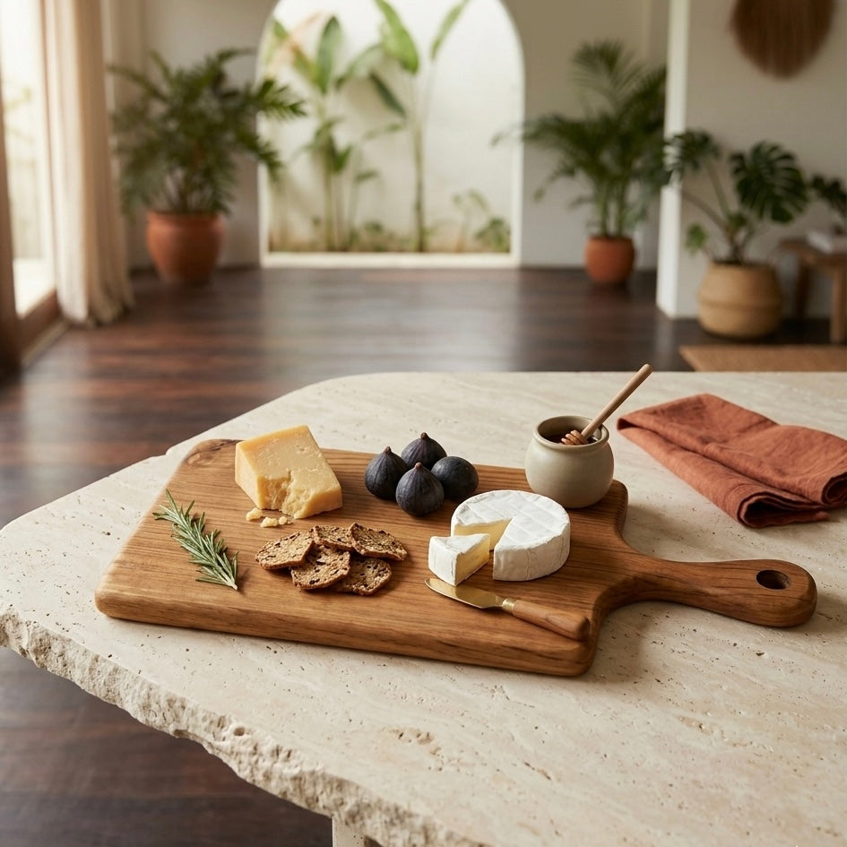 Saji Wooden Cheese Board
