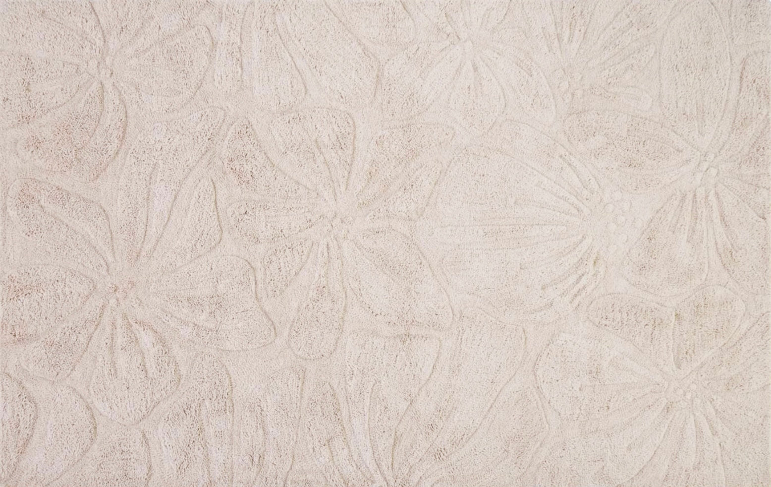 Florence Wool Rug in Ivory