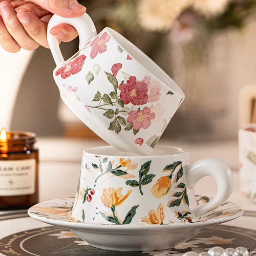 Blooming Tulip Mug Set
