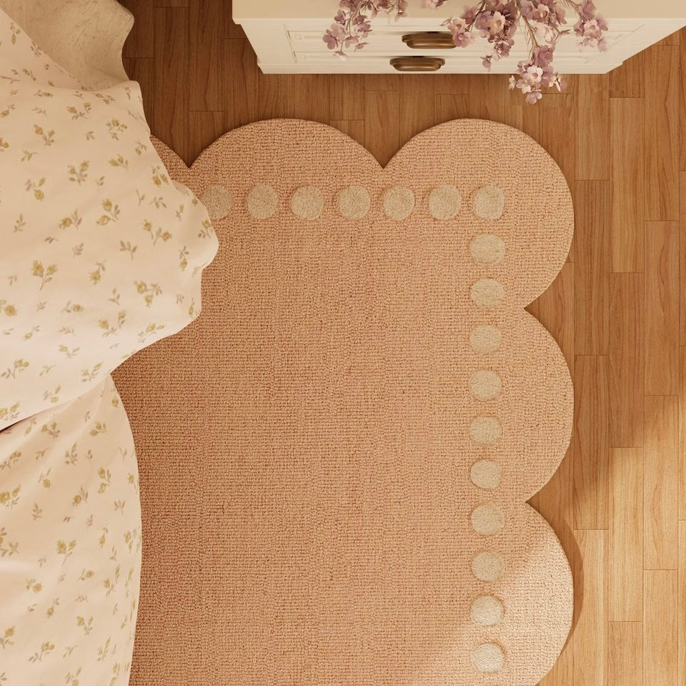 Lullaby Wool Rug in Blush