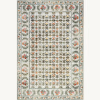 Evie Rug in Ivory/ Floral