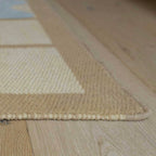 Playfield Organic Cotton Area Rug in Tan