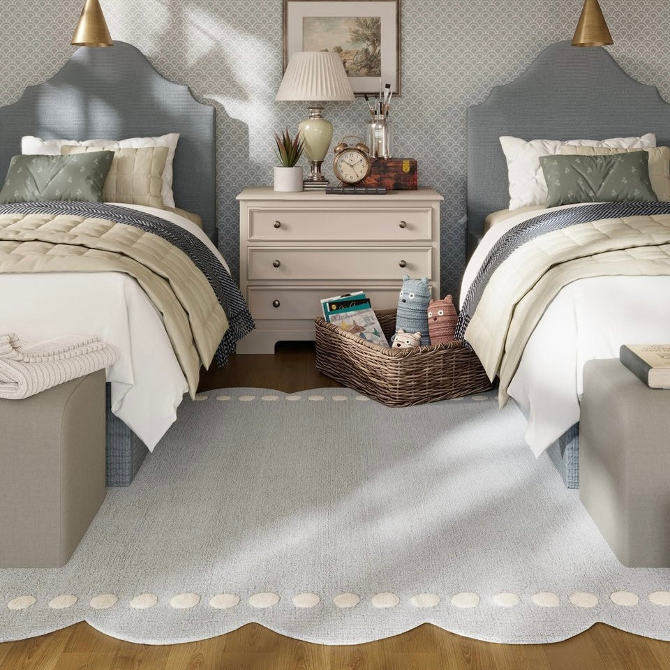 Lullaby Wool Rug in Mist
