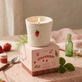 Strawberry Bistro Candle