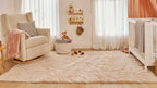 Florence Wool Rug in Blush