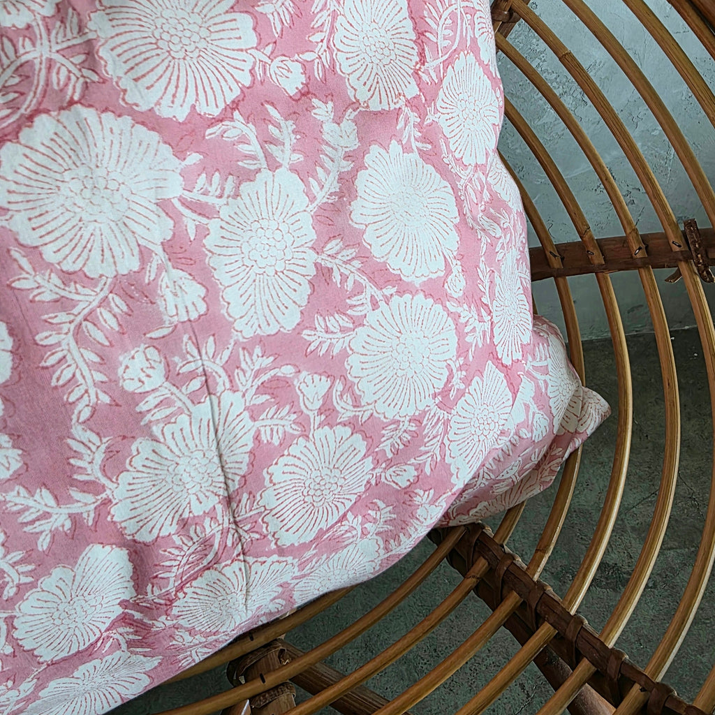 Thalia Cushion Cover in Blush Whisper
