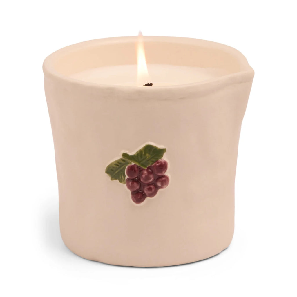 Bordeaux Grape Bistro Candle