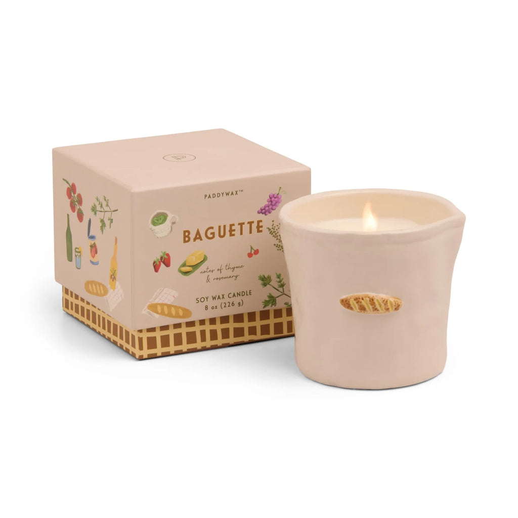 Baguette Bistro Candle