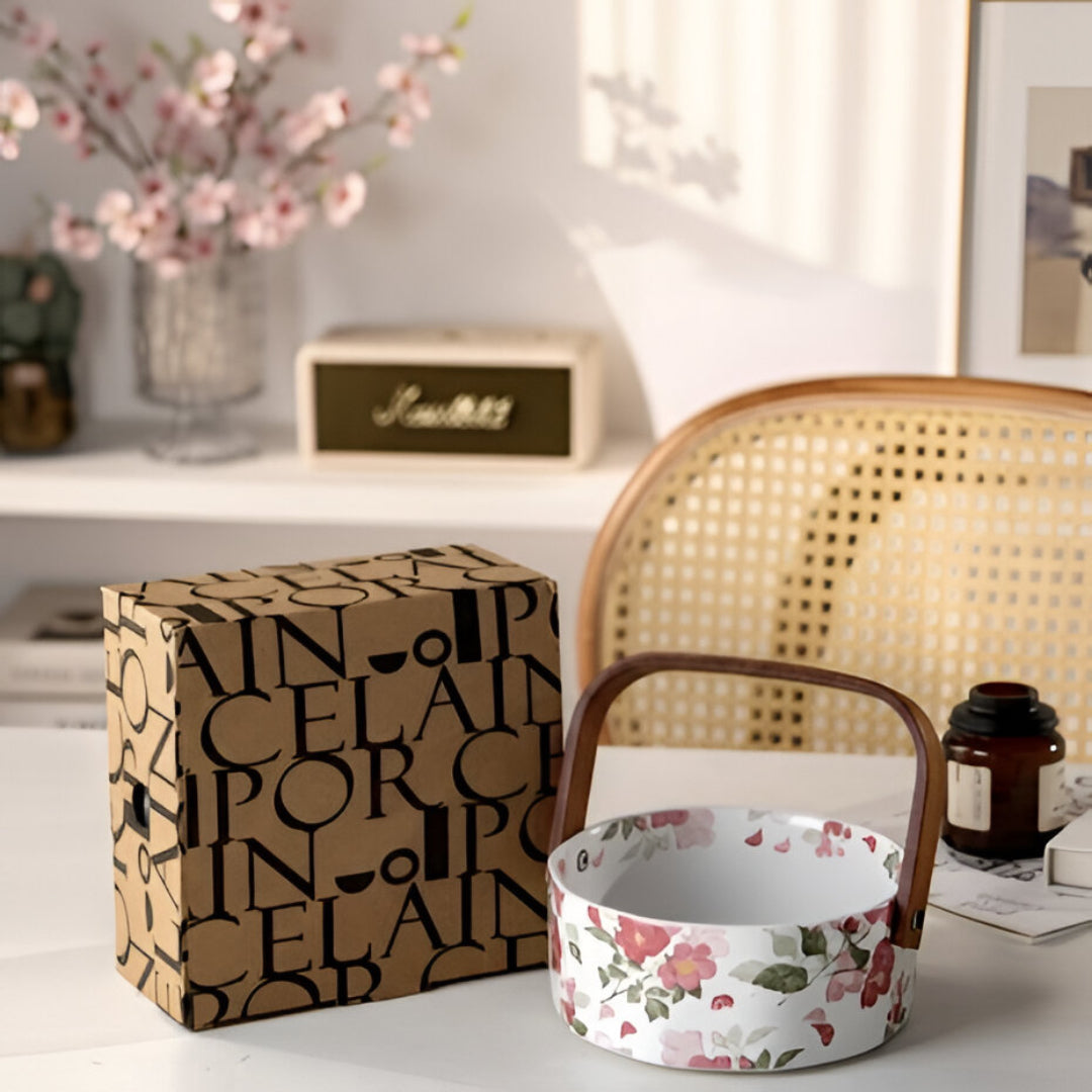 Cherry Blossom Ceramic Tray