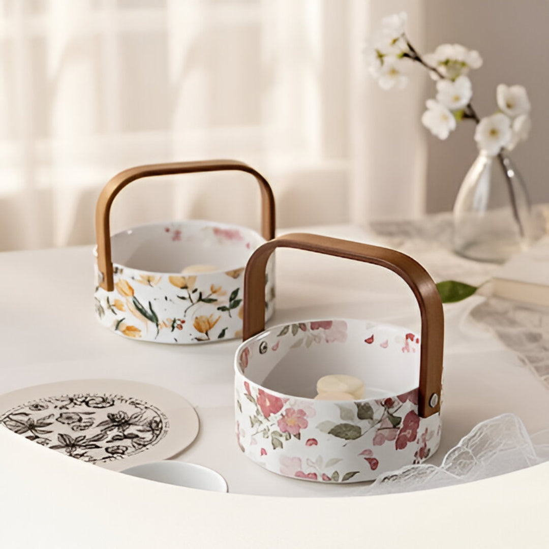 Cherry Blossom Ceramic Tray