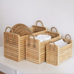 Sana Bamboo Storage Basket