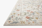 Peacock Promenade Rug in Cream