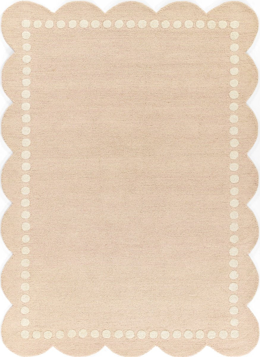 Lullaby Wool Rug in Blush