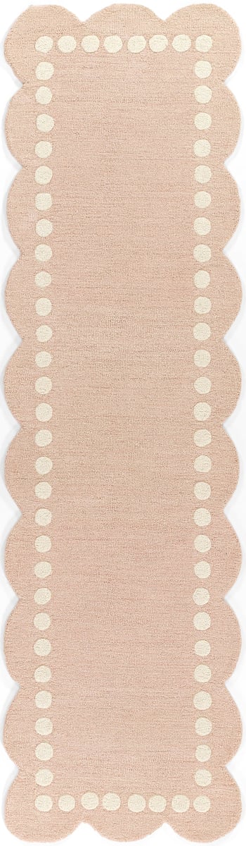 Lullaby Wool Rug in Blush