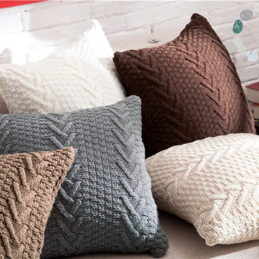 Morgan Knitted Cushion Cover
