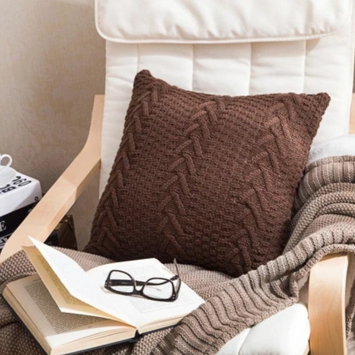 Morgan Knitted Cushion Cover